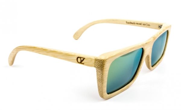 Lunettes de soleil en bois (bambou) écolo Ozed